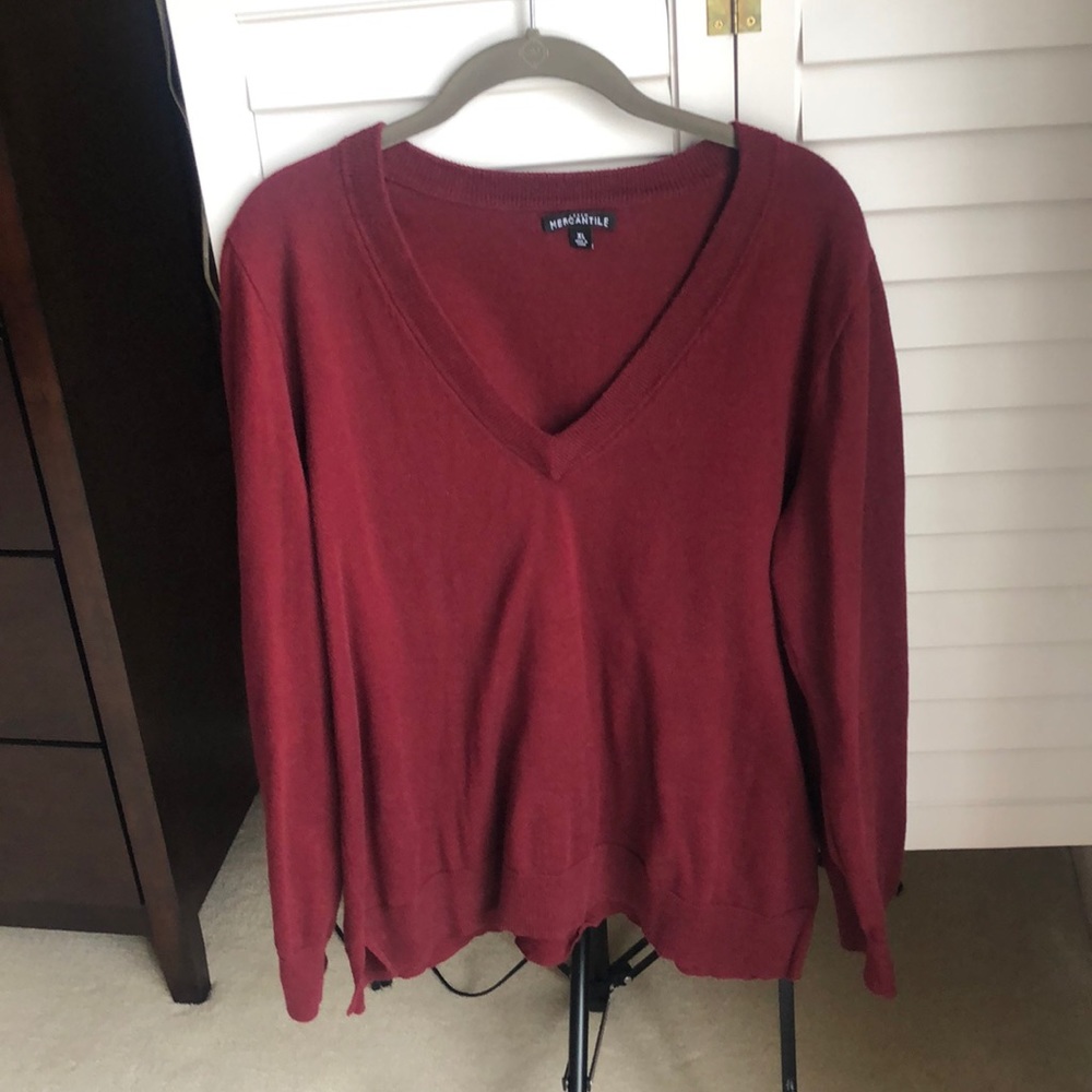 J. Crew Mercantile V neck sweater